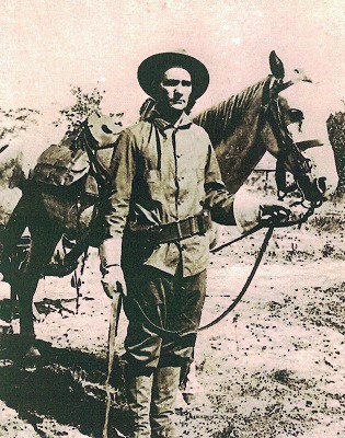 Oscar Scroggin, 1st U.S. Volunteer Cavalry "Rough Riders"